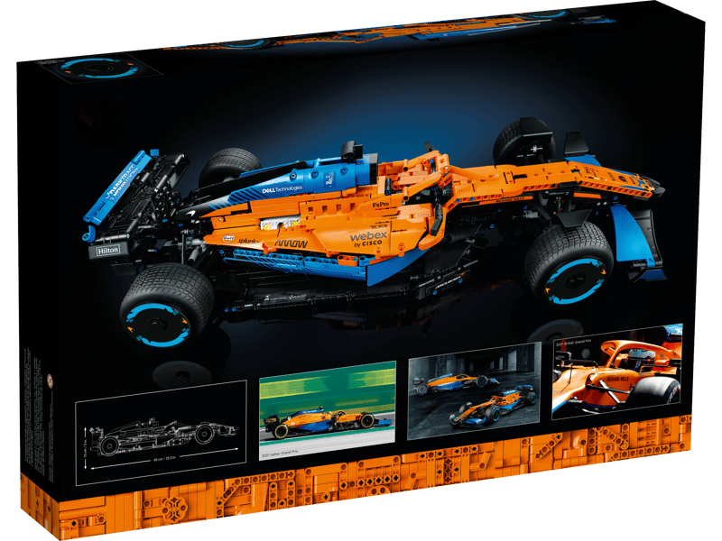 Mercedes-AMG F1 W14 E/McLaren Formula 1™ (1643pcs/1434pcs)