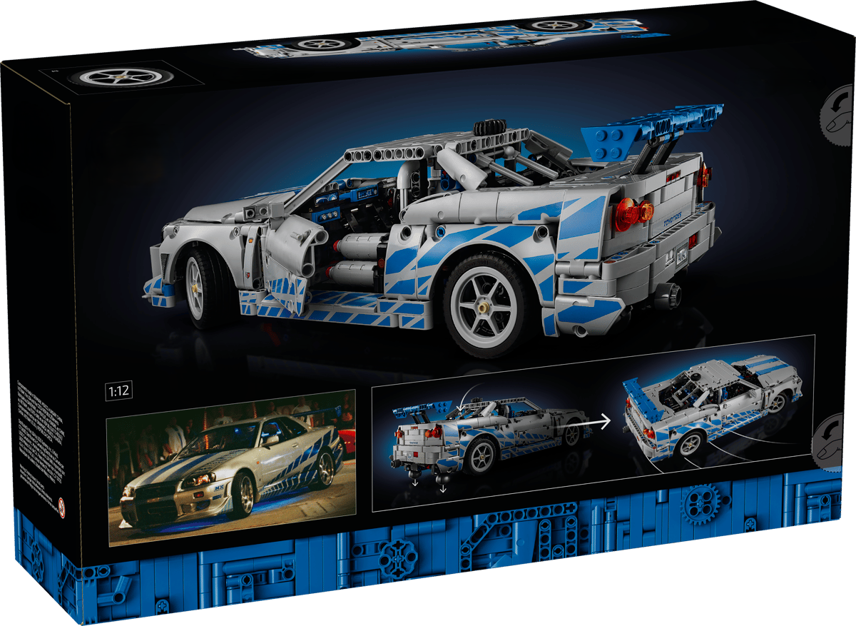 Voiture Nissan Skyline GT-R (R34) 2 Fast 2 Furious (1410pcs)