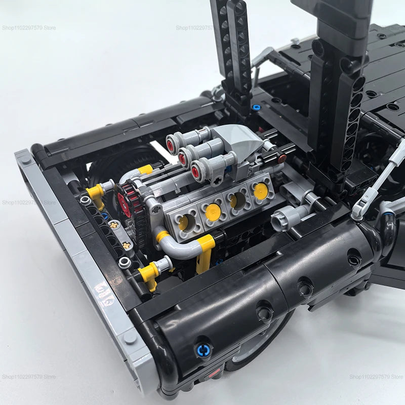 La Dodge Charger de Dom (1077pcs)