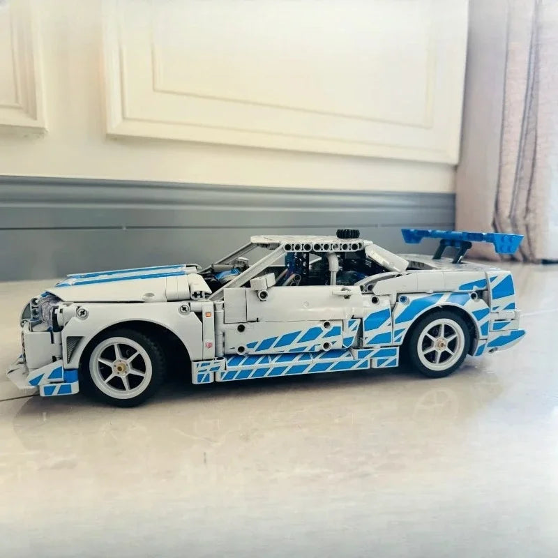 Voiture Nissan Skyline GT-R (R34) 2 Fast 2 Furious (1410pcs)