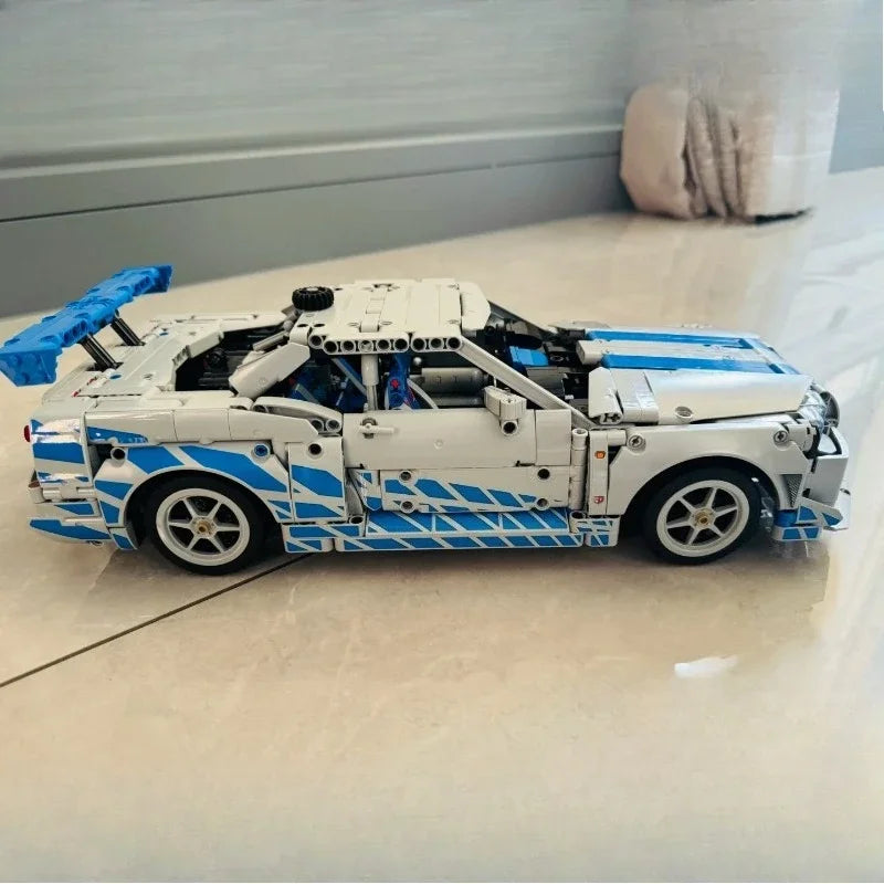 Voiture Nissan Skyline GT-R (R34) 2 Fast 2 Furious (1410pcs)